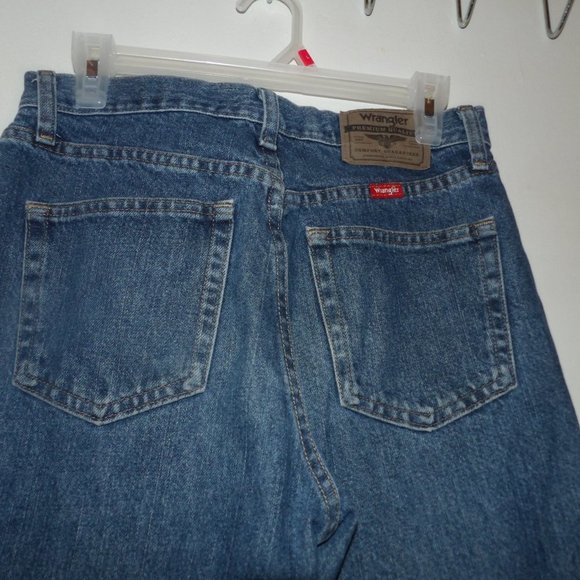 Men's Wrangler Straight Leg Jeans Sz 30/30 - Picture 5 of 8